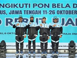 Lepas Kontingen ke PON Beladiri, Sekda Yakin Sumut Juaranya
