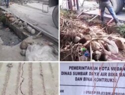 Proyek Marelan III Retak, AMSUB Persoalkan Pernyataan Kadis dan Siapkan Laporan
