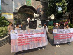 Jatmiko Aksi di Kejagung, Minta Sabam Sinaga Diperiksa Soal Antropometri Kemenkes