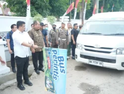 Gubernur Sumut Luncurkan Bus Perintis, 6 Unit Beroperasi di Kabupaten Asahan