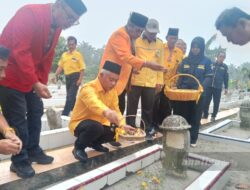 Golkar Asahan Gelar Ziarah Makam Pahlawan Peringati HUT ke-62