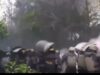 Eksekusi Lahan di Labuhan Deli Memanas, Empat Polisi Terluka Akibat Lemparan Bom Molotov
