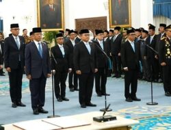 Resmi Dilantik, Ini 18 Nama Pejabat Reshuffle Kabinet Merah Putih